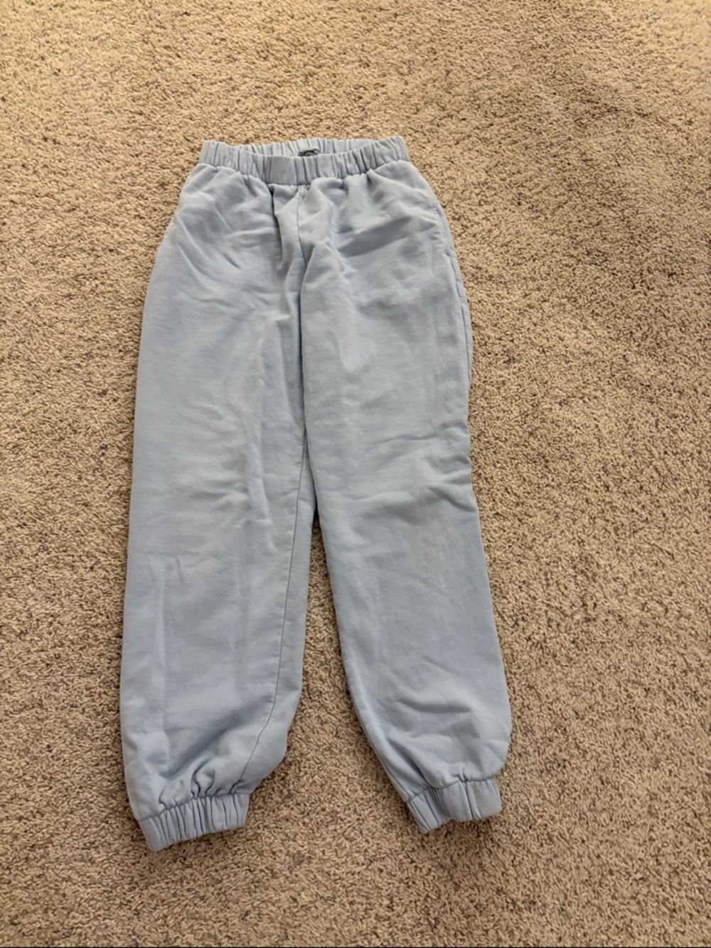 John Galt x PacSun Light Blue Elastic Waist Jogger Sweatpants OS